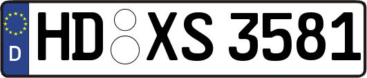 HD-XS3581