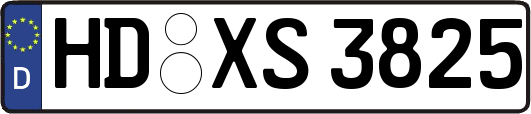 HD-XS3825