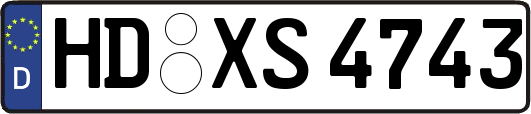 HD-XS4743