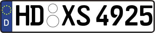 HD-XS4925