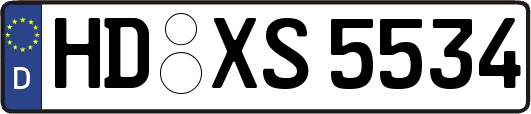 HD-XS5534