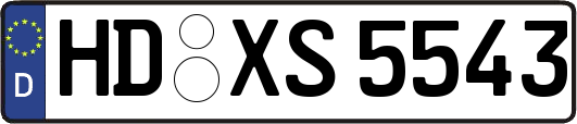 HD-XS5543
