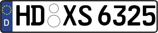 HD-XS6325