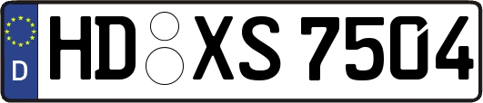 HD-XS7504