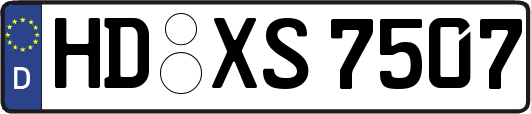 HD-XS7507