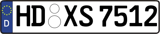 HD-XS7512