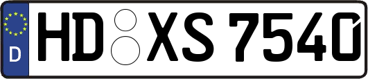 HD-XS7540