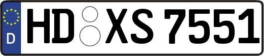 HD-XS7551