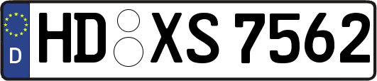HD-XS7562