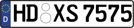 HD-XS7575