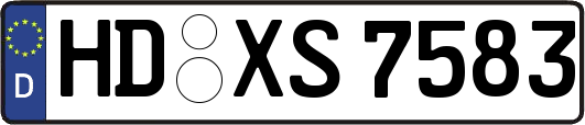 HD-XS7583