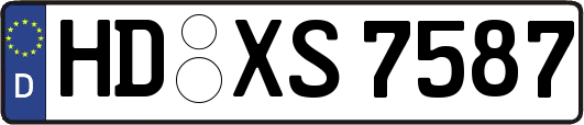 HD-XS7587
