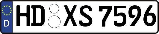 HD-XS7596