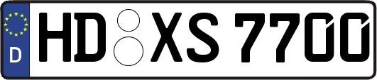 HD-XS7700