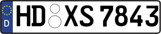 HD-XS7843