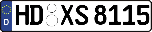 HD-XS8115