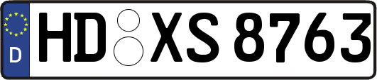 HD-XS8763