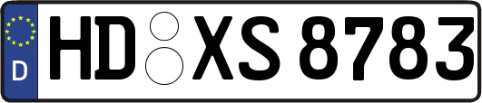 HD-XS8783