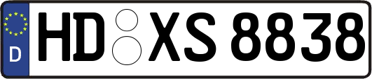 HD-XS8838