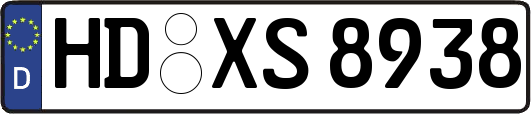 HD-XS8938