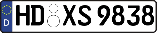 HD-XS9838