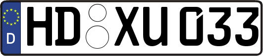 HD-XU033
