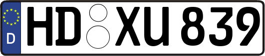 HD-XU839