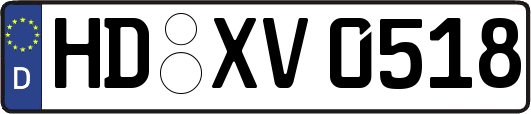 HD-XV0518