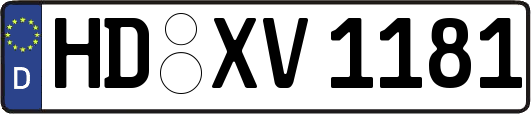 HD-XV1181