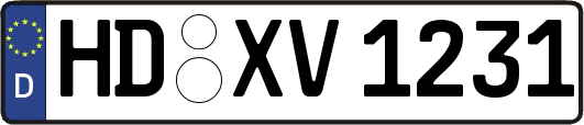 HD-XV1231