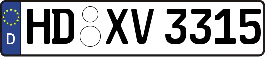 HD-XV3315
