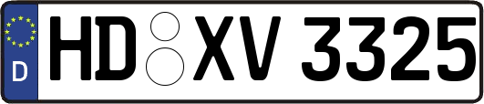 HD-XV3325