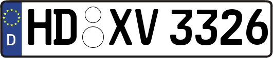 HD-XV3326