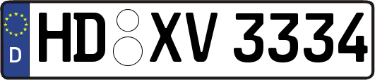 HD-XV3334