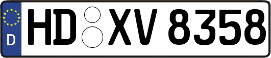 HD-XV8358