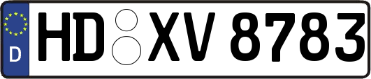 HD-XV8783