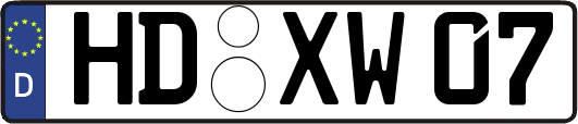 HD-XW07