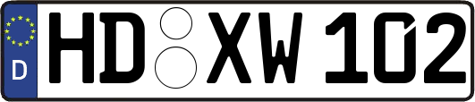 HD-XW102