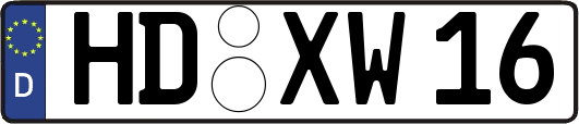 HD-XW16