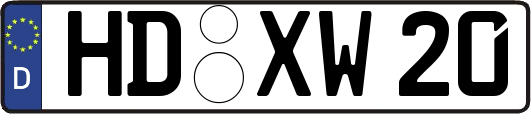 HD-XW20