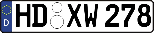 HD-XW278