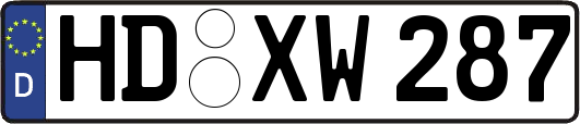 HD-XW287