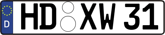 HD-XW31