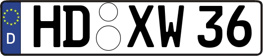 HD-XW36