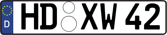 HD-XW42