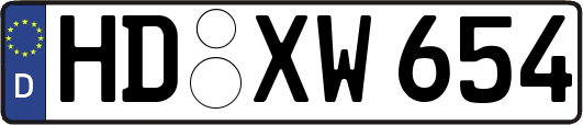 HD-XW654