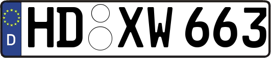HD-XW663