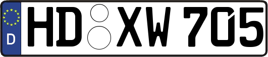 HD-XW705