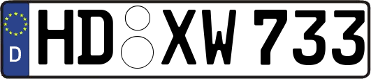 HD-XW733