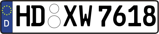 HD-XW7618